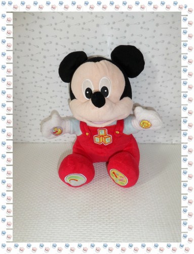 Peluche interactive mickey - peluche,