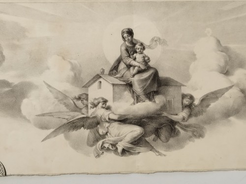 Vintage rara stampa antica - vintage,