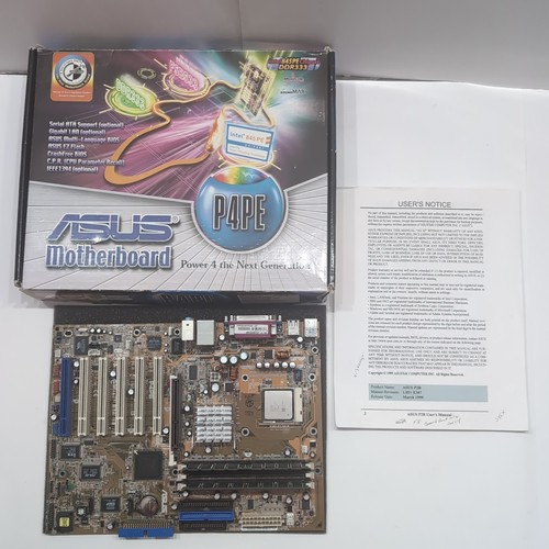 Scheda madre vintage - asus, p4pe