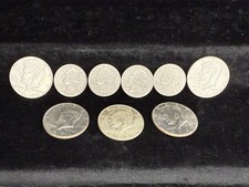 Lotto monete mezzo dollaro 71