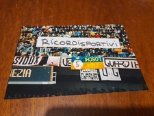 Fototifo ultras 1993-94 PALERMO - Venezia striscione rubato Tipi Loschi Venezia 