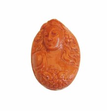 Japanese Coral Pendant