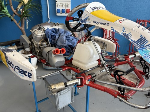 Kart 125 usato parolin rok - go-kart,