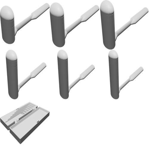 Set dosatori polvere nera - dosatori,