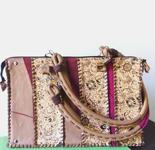 Borsa cartella handmade in