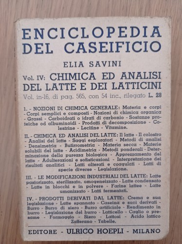 Enciclopedia del caseificio