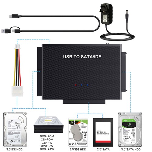 Adattatore convertitore 3in1 - adattatore,