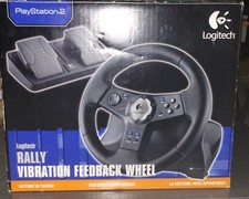 Volante Logitech Rally Vibration Feedback Wheel PS2