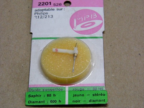 Diamant saphir aiguille pointe - saphir,