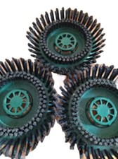 SPAZZOLE CON SETOLE LARGHE PER