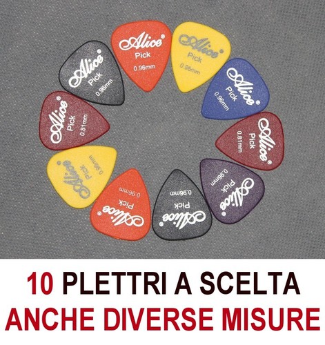 Plettri alice chitarra - 10,