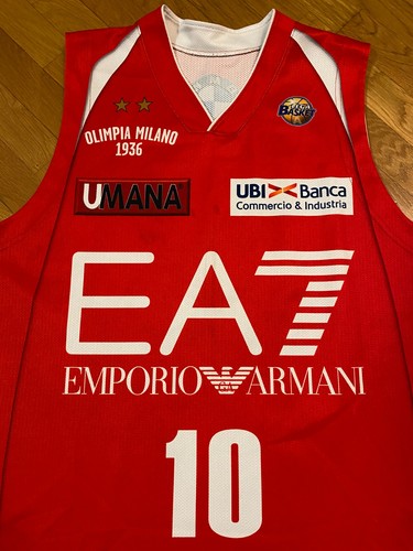 Canotta basket olimpia milano - canotta,