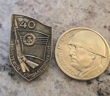 1943 Italy 20 Lire Mussolini