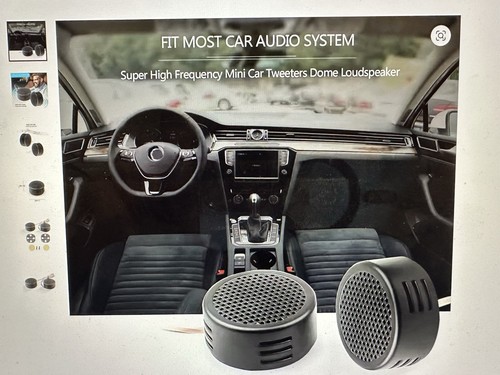 Tweeter rotondi per auto - per,