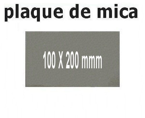Plaque mica découper - à,