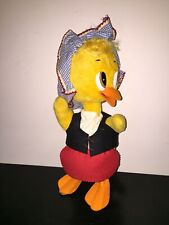 PAPERA 36 cm in panno Lenci Feltro e corpo con anima in ferro Vintage