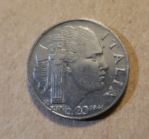 Moneta centesimi 1941 - 20,