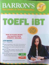 TOEFL IBT WITH AUDIO COMPACT DISCS 14TH EDITION SHARPE PAMELA J. BARRON'S 2013