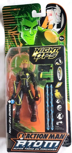 Action man atom - man, night