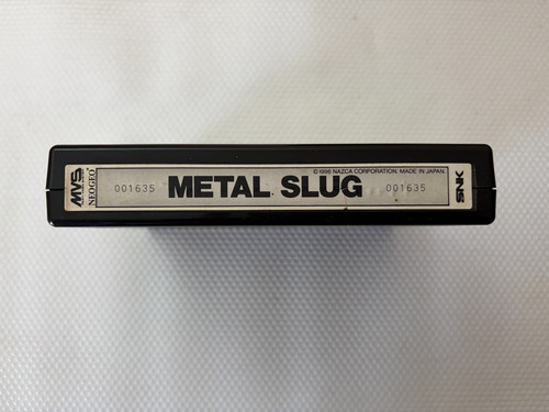 Snk neo geo metal slug - metal, exc