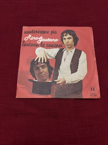 Rino gaetano nuntereggae piu - rino,
