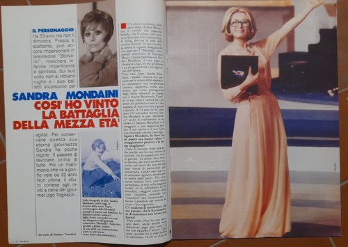 Sandra mondaini ritaglio - mondaini,