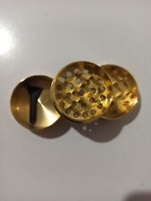 GRINDER TRITA TABACCO ERBE PROFESSIONALE IN METALLO E RETE  - 40 mm - 3strati