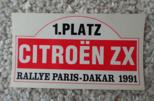 Adesivo sticker citroen zx - adesivo,