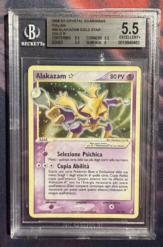 Alakazam gold star ita - alakazam,
