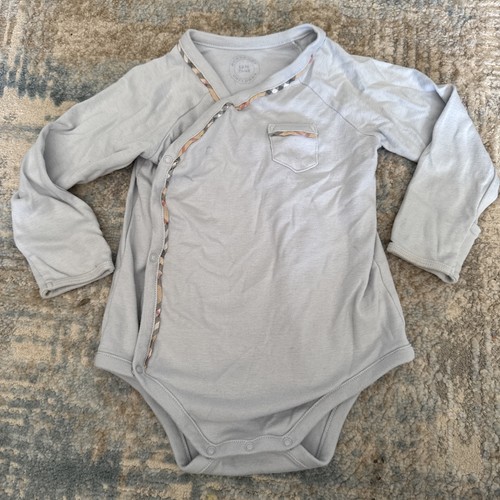Top burberry con orlo quadri - burberry,