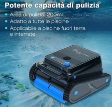 Robot Piscina Senza Fili