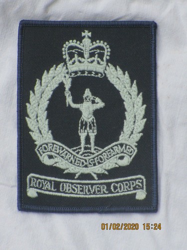 Royal observer corps - royal,