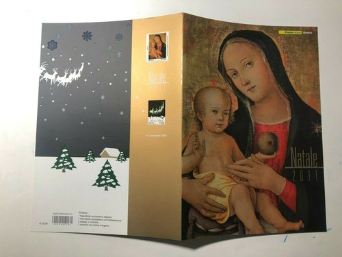 2011 folder filatelico natale - folder,