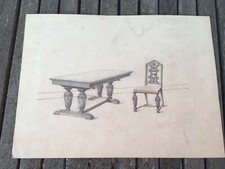Antico Disegno Mobile Mobili