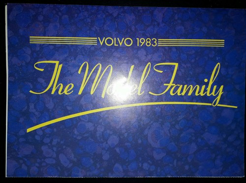 Brochure postale volvo range - postale,