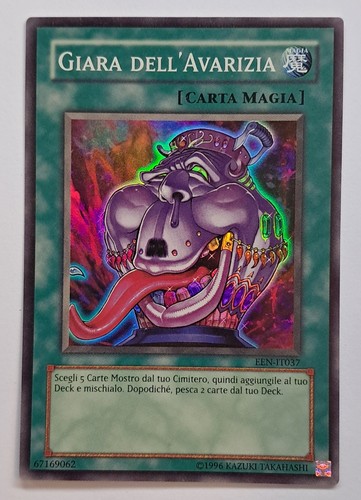 Yugioh giara dell avarizia - giara, dell'avarizia