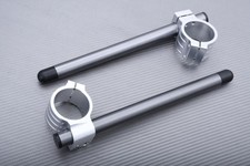 Bracelets Demi Guidons Alu- Titane 50mm DUCATI Monster S4 S4R S4RS / Tricolore