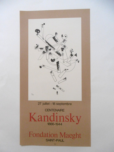 Kandinsky affiche originale - affiche,