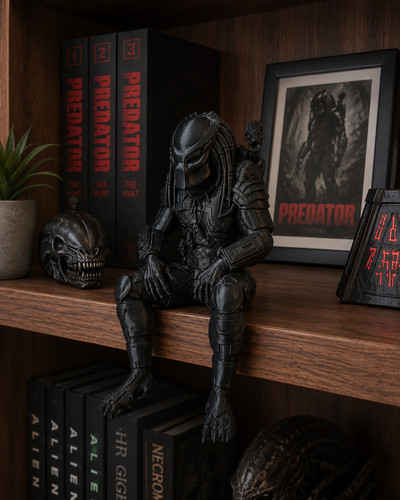Sitting predator contemplative - predator,