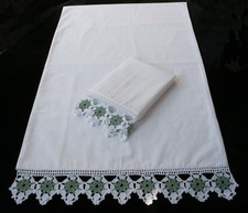 Coppia federe bianche