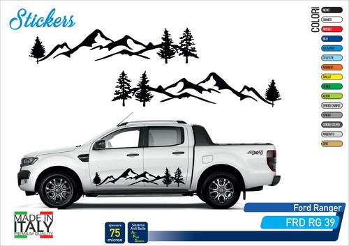 Adesivi 4x4 ranger - adesivi, sportelli