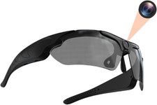 1080P Occhiali Da Telecamera FHD, Occhiali Da Sole Video Intelligenti Con Lenti 