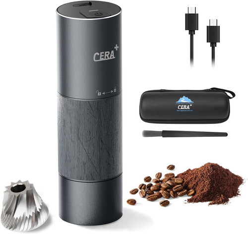 Cera macina caffe elettrico - +,