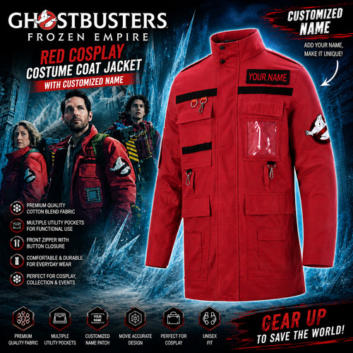 Ghostbusters frozen empire red - frozen,