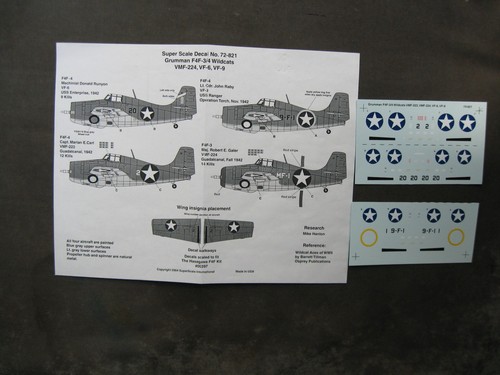 Superscale decals grumman - superscale,