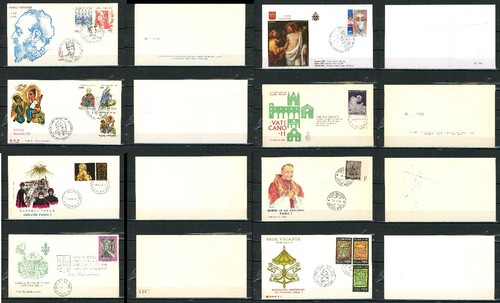 Buste fdc vaticano lotto - vaticano,