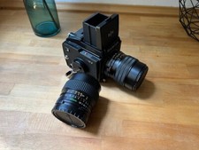 Mamiya 645J con ottiche 45mm 2.8 C e 150mm 3.5 N Sekor 645 6x4.5 film camera