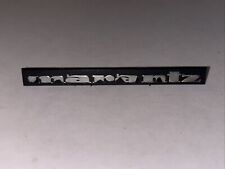 Marantz Speaker Turntable From 6025 Badge Logo Emblem OEM