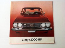 BROCHURE DEL 1972 LANCIA 2000