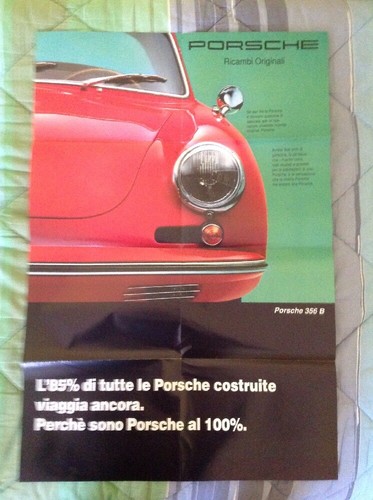Poster porsche ricambi - poster,